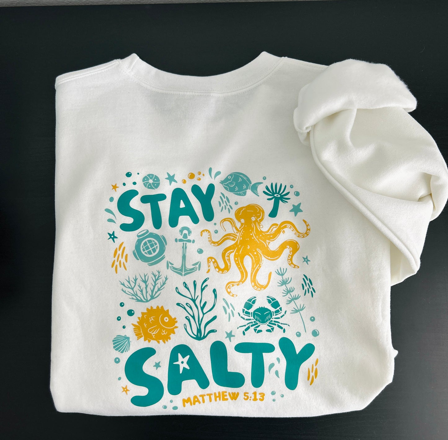 Stay Salty Matthew 5:13 Crewneck