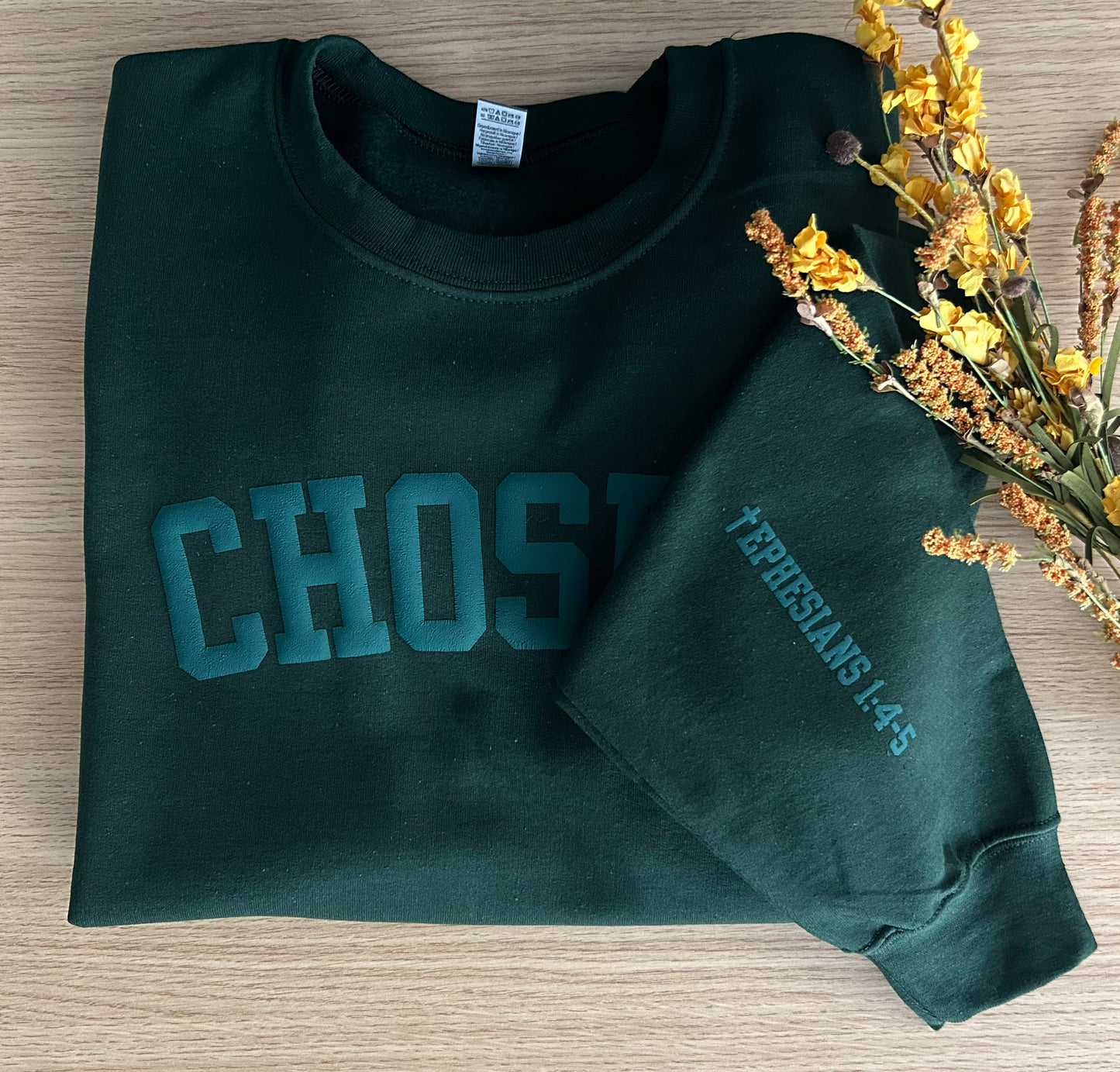 Chosen, Forest Green Crewneck