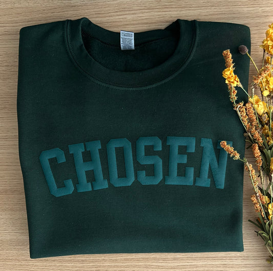 Chosen, Forest Green Crewneck